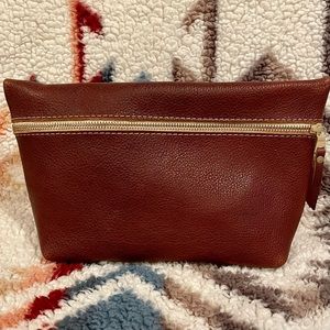 Portland Leather Goods XL Makeup Bag
